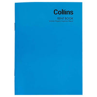 Collins Rent Book 12 Leaf 102x148mm