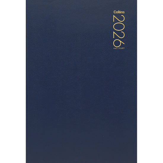 Collins Diary A42 Navy Even Year