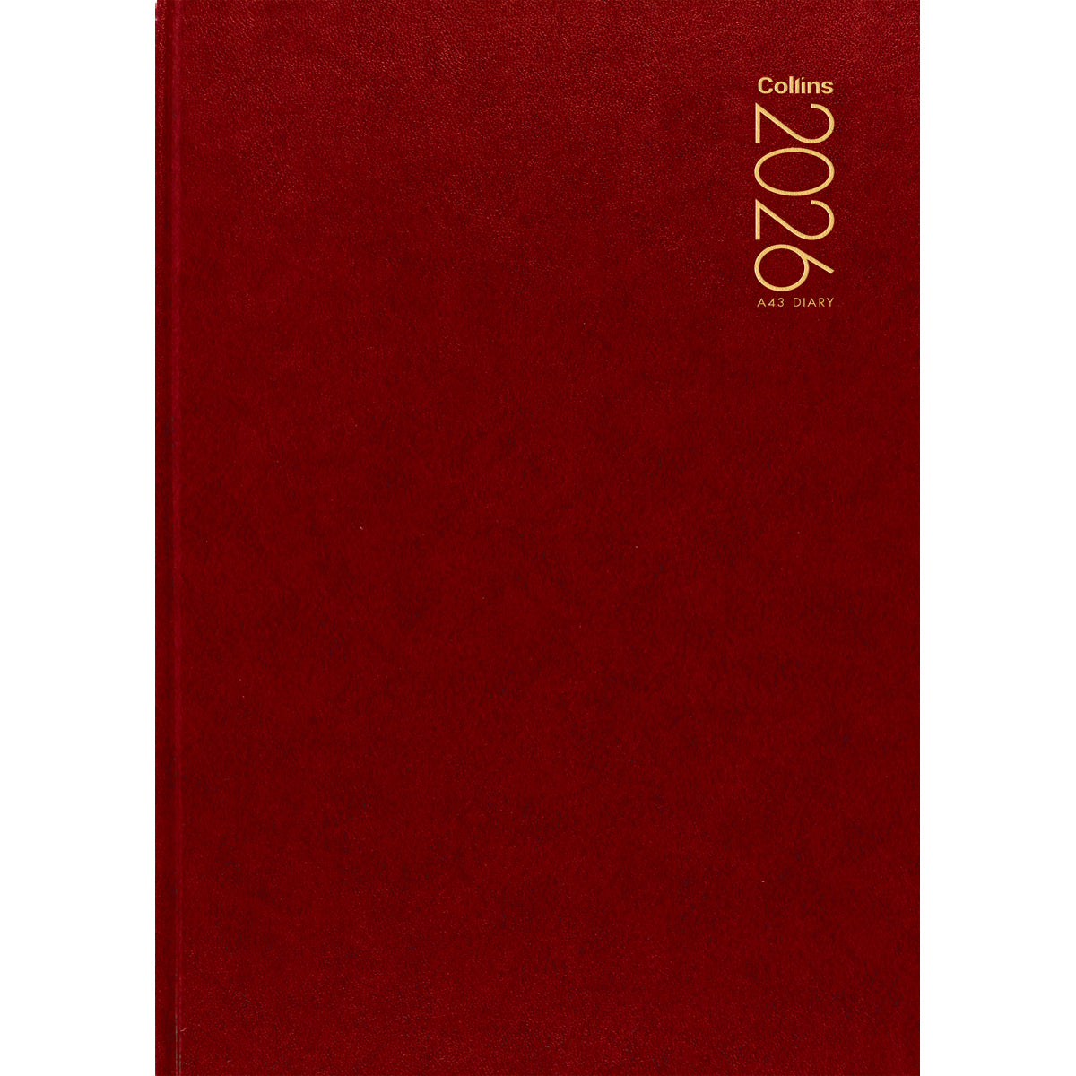 Collins Diary A43 Red Even Year