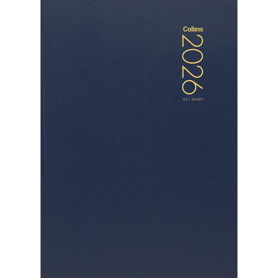 Collins Diary A51 Navy Even Year