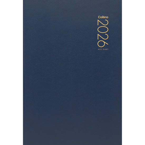 Collins Diary A52 Navy Even Year