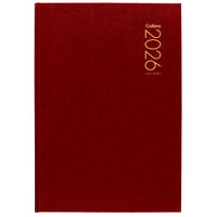 Collins Diary A52 Red Even Year