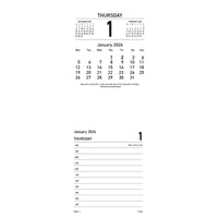 Collins Calendar Refill 13H Top Opening Even Year