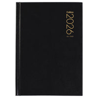 Collins Diary A61 Black Even Year