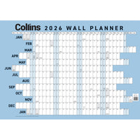 Collins Wallplanner Large Laminated 700x990mm Even Year