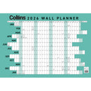 Collins Wallplanner A2 Laminated Even Year