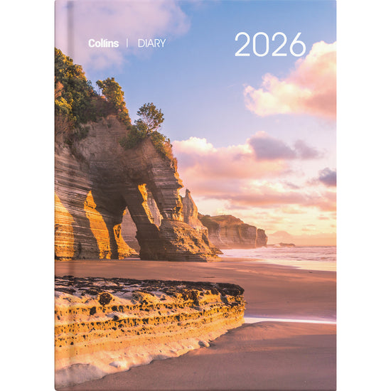 Collins Diary A51 Coastal Scenes Even Year. Sold per 4s