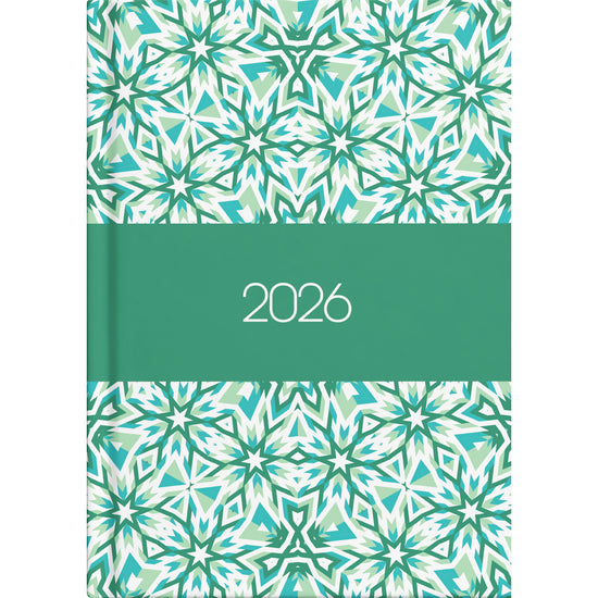 Collins Diary A63 Kaleidoscope Week To View Even Year. Sold per 3s