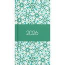Collins Diary Slimline Kaleidoscope Week To View Even Year. Sold per 3s