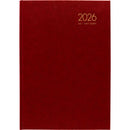 Windsor A41 Day To Page Diary Red Even Year