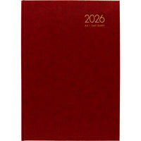 Windsor A41 Day To Page Diary Red Even Year