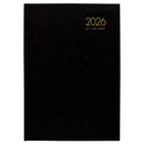 Windsor A51 Day To Page Diary Black Even Year