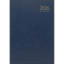 Windsor A51 Day To Page Diary Navy Even Year