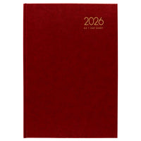 Windsor A51 Day To Page Diary Red Even Year