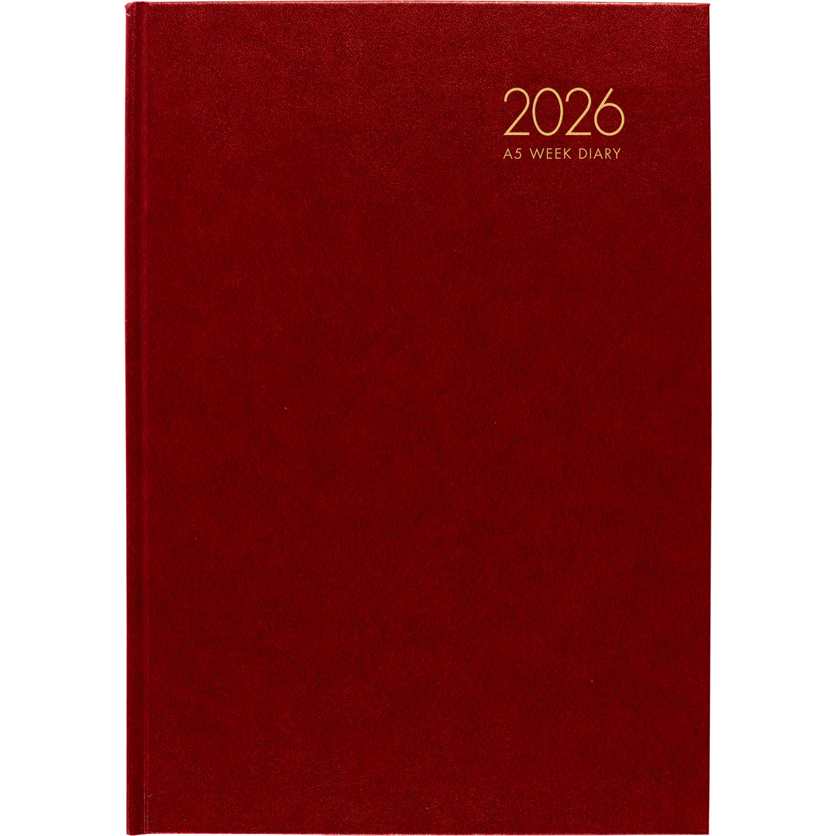 Windsor A53 Week To View Diary Red Even Year