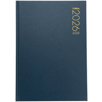 Collins A4 Interleaved Appointment Diary Even Year Navy