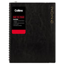 Collins Platinum A41 Day To Page Diary Black Wiro Even Year