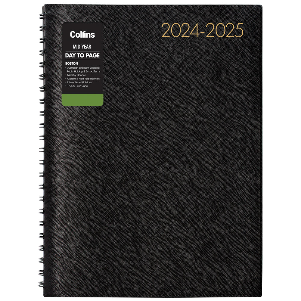 Collins Diary Mid Year Boston A41 Day Per Page 2026/2027
