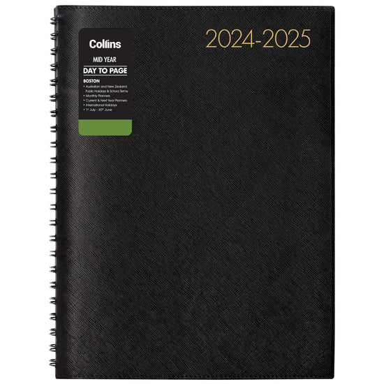 Collins Diary Mid Year Boston A41 Day Per Page 2026/2027