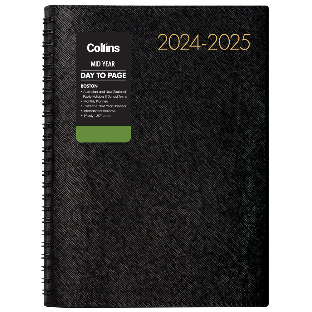 Collins Diary Mid Year Boston A51 Day Per Page 2026/2027