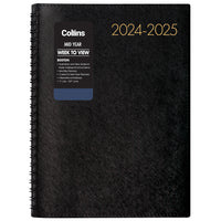 Collins Diary Mid Year Boston A53 Week To View 2026/2027