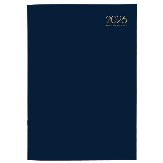 Collins Diary Planner Monthly PVC Assorted Colours Even Year. Sold per 3s