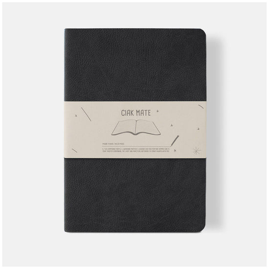 Ciak Mate A5 Lined Notebook Black