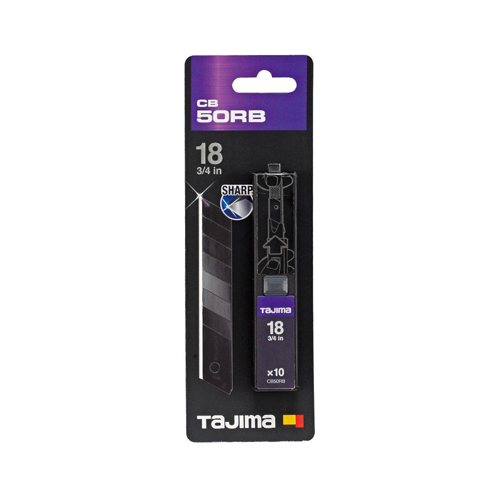 Tajima CB50RB 18mm Blades 10pk Black