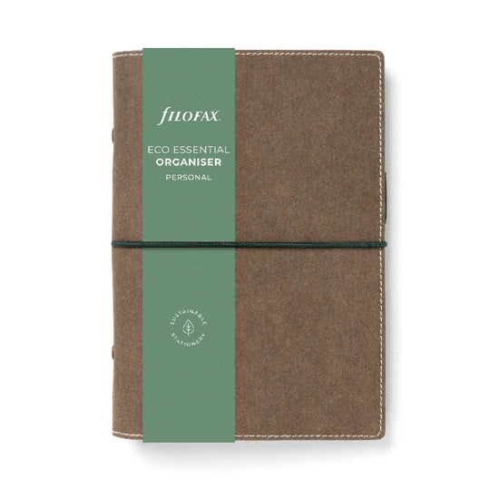 Filofax Organiser Eco Essential Personal Dark Walnut
