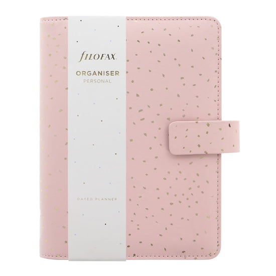 Filofax Organiser Confetti Personal Rose Quartz