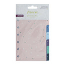 Filofax Accessory Dividers Plastic Pocket Set 6 Garden