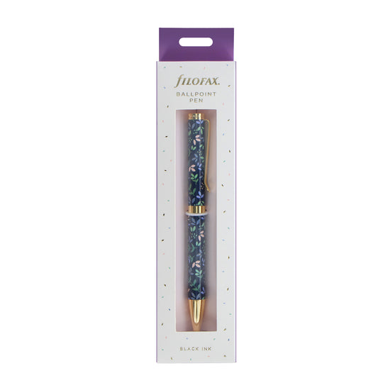 Filofax Accessory Ballpoint Pen Garden Navy