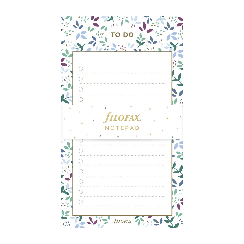 Filofax Notepad To Do Garden