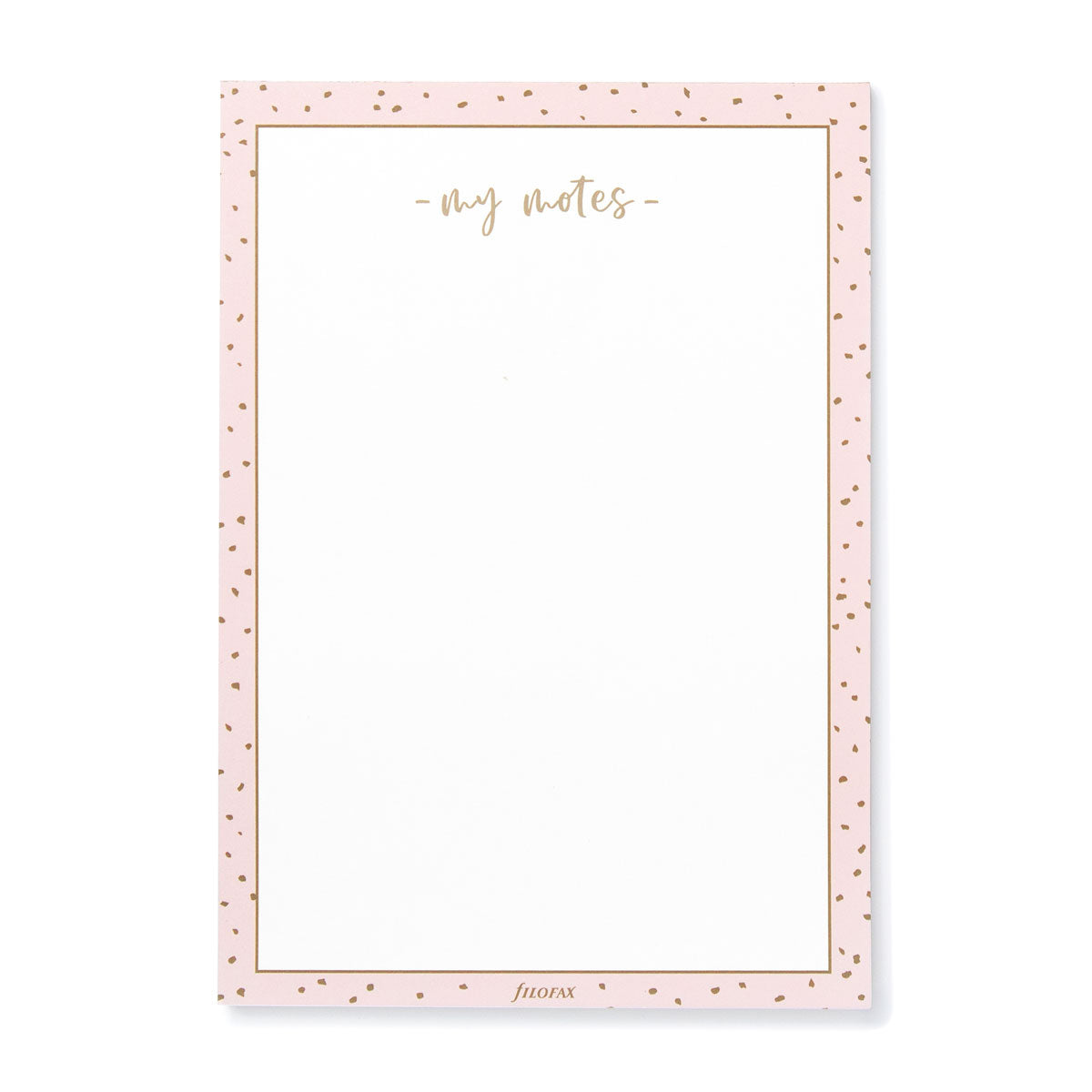 Filofax Notepad My Notes Confetti