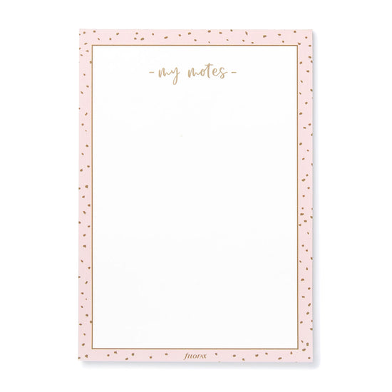 Filofax Notepad My Notes Confetti