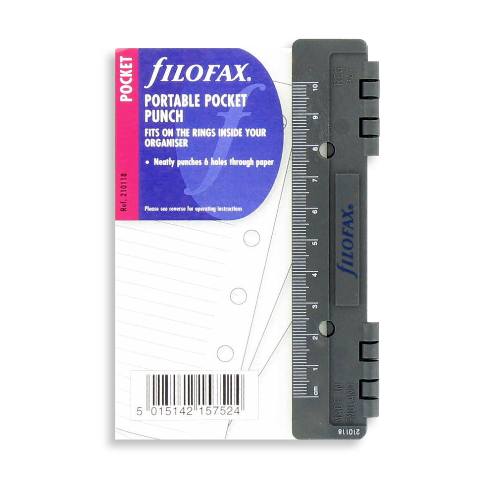 Filofax Accessory Portable Punch Pocket