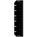 Filofax Accessory Ruler/Page Marker Pocket Black