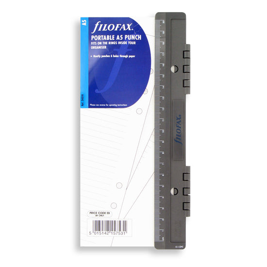 Filofax Accessory Hole Punch Portable A5