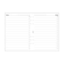 Filofax Organiser Refill A5 To Do List White