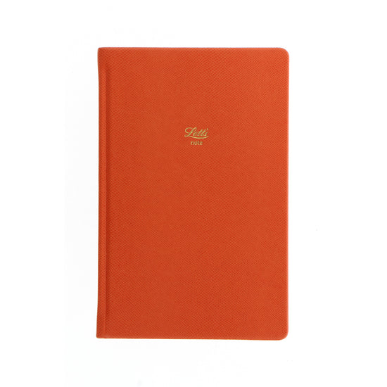 Letts Notebook Legacy A5 Orange Lined