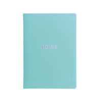 Letts Notebook Dazzle A5 Turquoise Lined