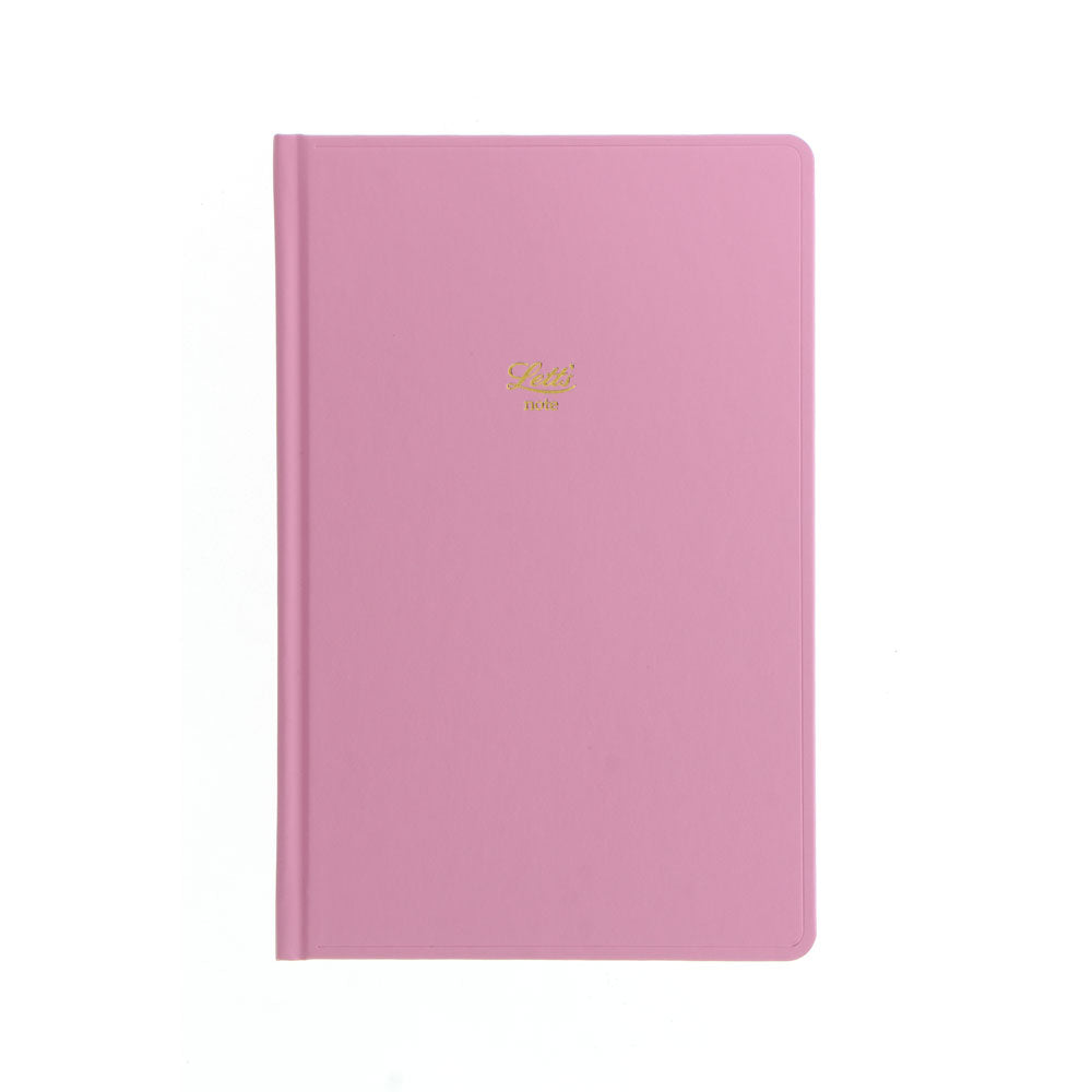 Letts Notebook Icon Ruled Pink