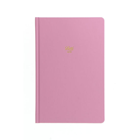 Letts Notebook Icon Ruled Pink