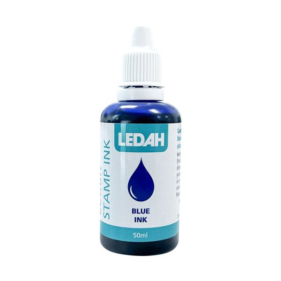 Ledah Stamp Ink 50ml Blue