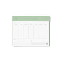 Letts Conscious Undated Weekly Planner 250x200mm Sage