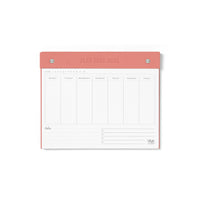 Letts Conscious Undated Weekly Planner 250x200mm Clay