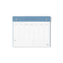 Letts Conscious Undated Weekly Planner 250x200mm Ocean