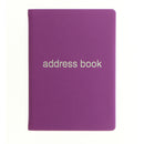 Letts Address Book Dazzle A6 Purple
