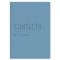 Letts Conscious Address Book A5 Ocean