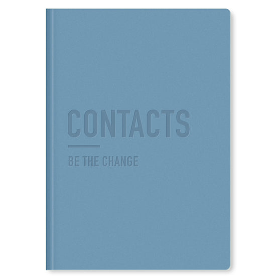 Letts Conscious Address Book A5 Ocean